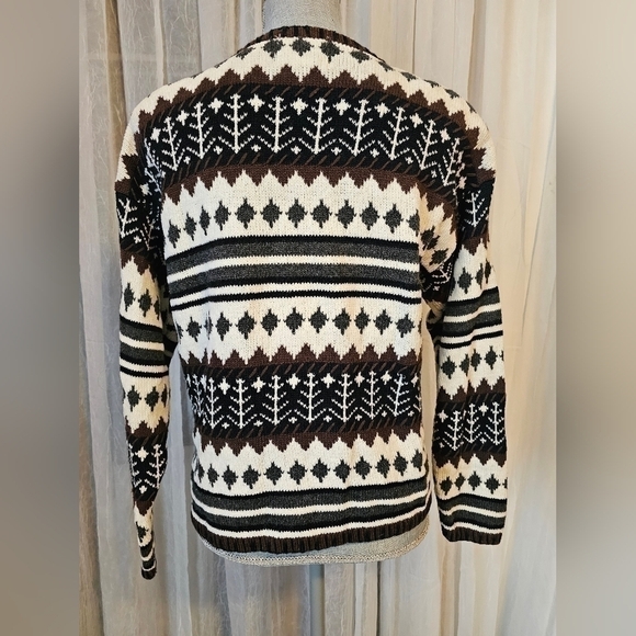 Christopher & Banks Hand Embroidered, Button-Up Sweater - Picture 3 of 5